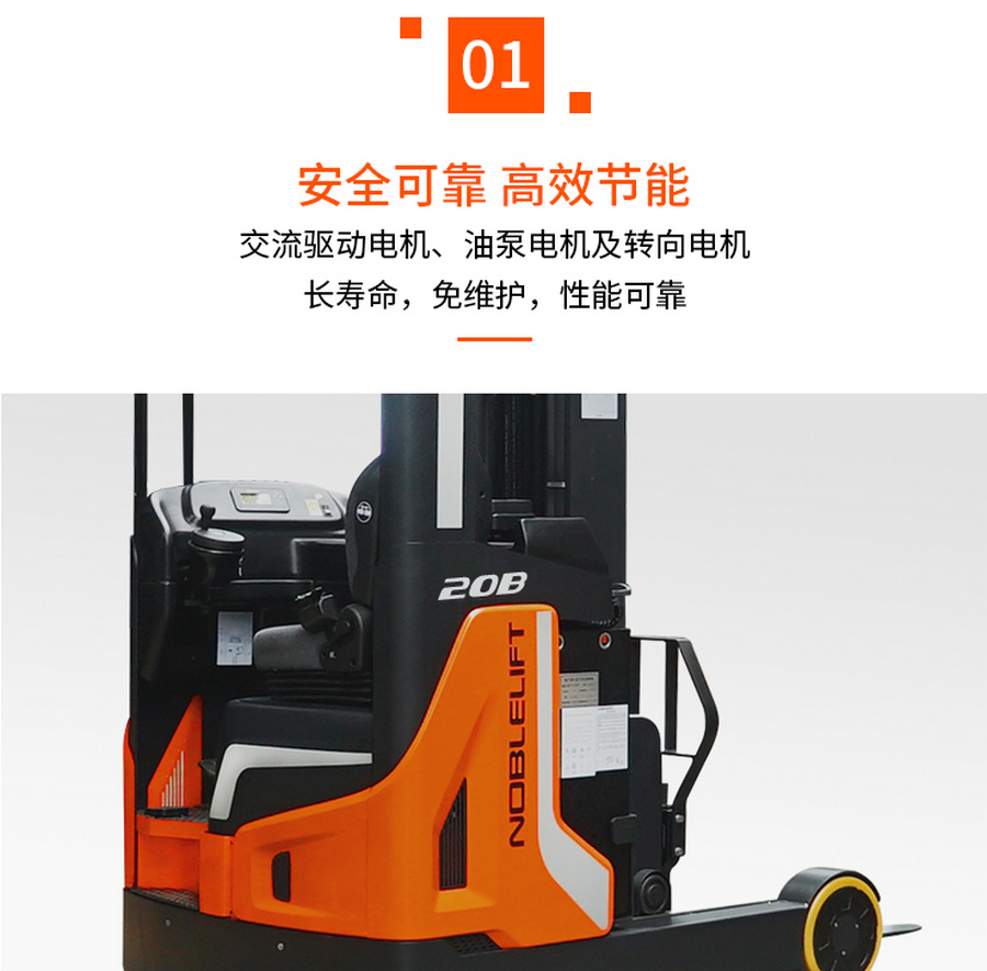 諾力RT16B/RT20B前移式電動(dòng)叉車 諾力RT16B/RT20B前移式電動(dòng)叉車